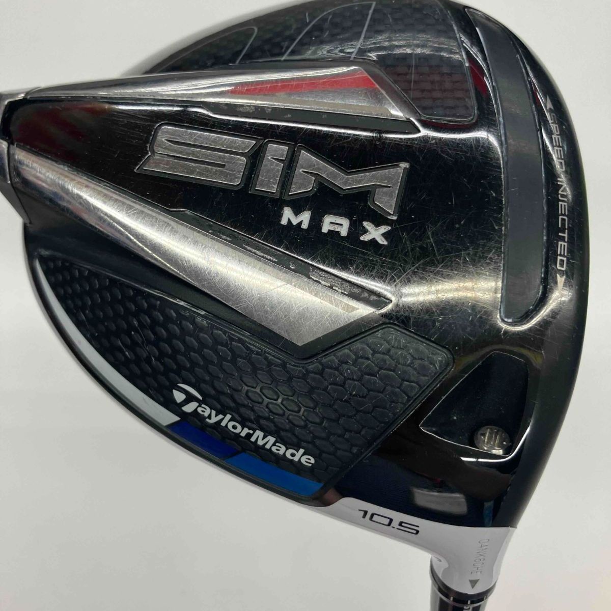 【中古美品】テーラーメイド SIM MAXドライバー　10.5度　Speeder 661 EVOLUTION Ⅵ 　硬さS