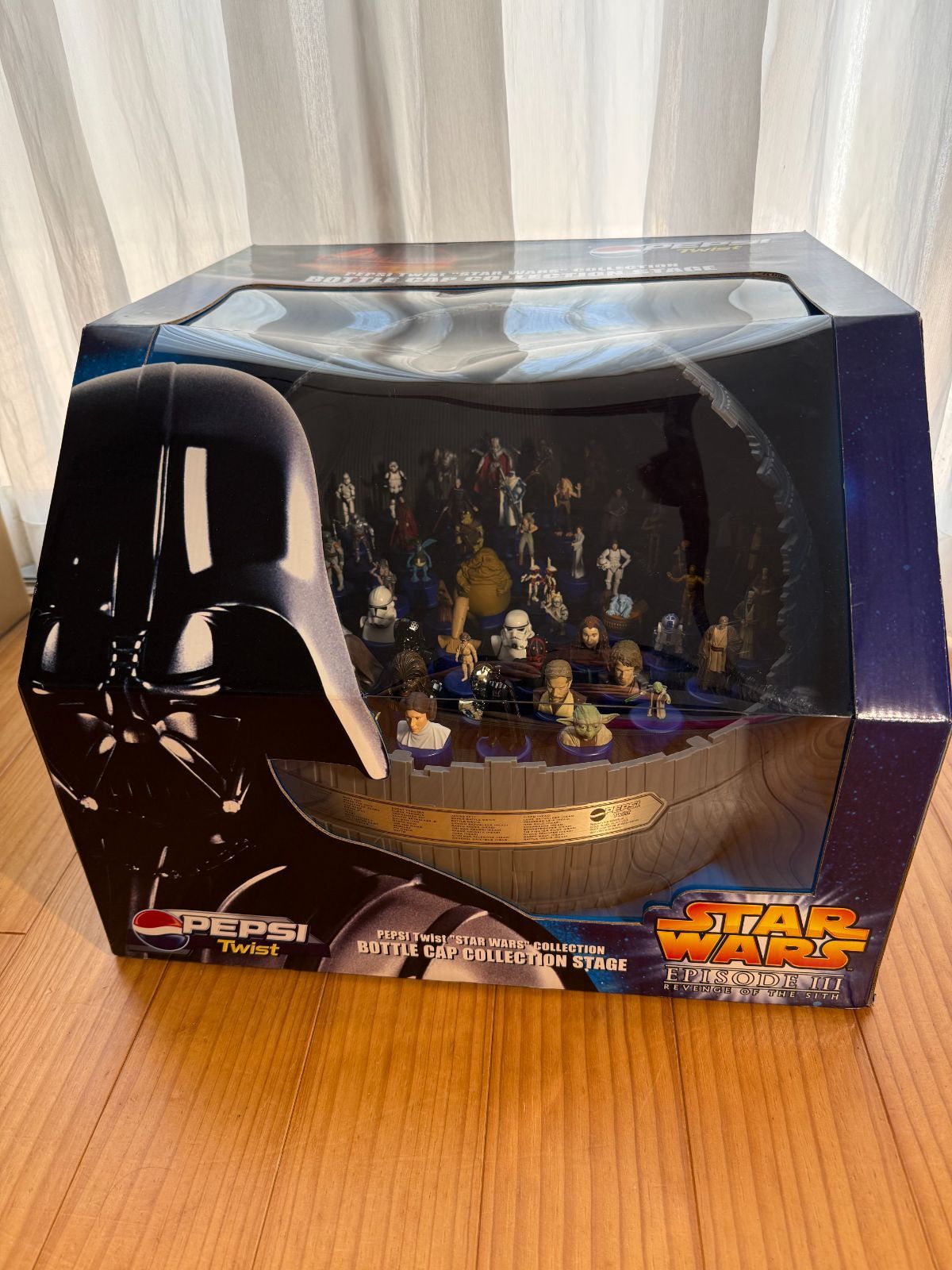 ペプシ　スターウォーズ　デススター 完全フルコンプ・元箱付】ペプシ スターウォーズ デススター ボトル