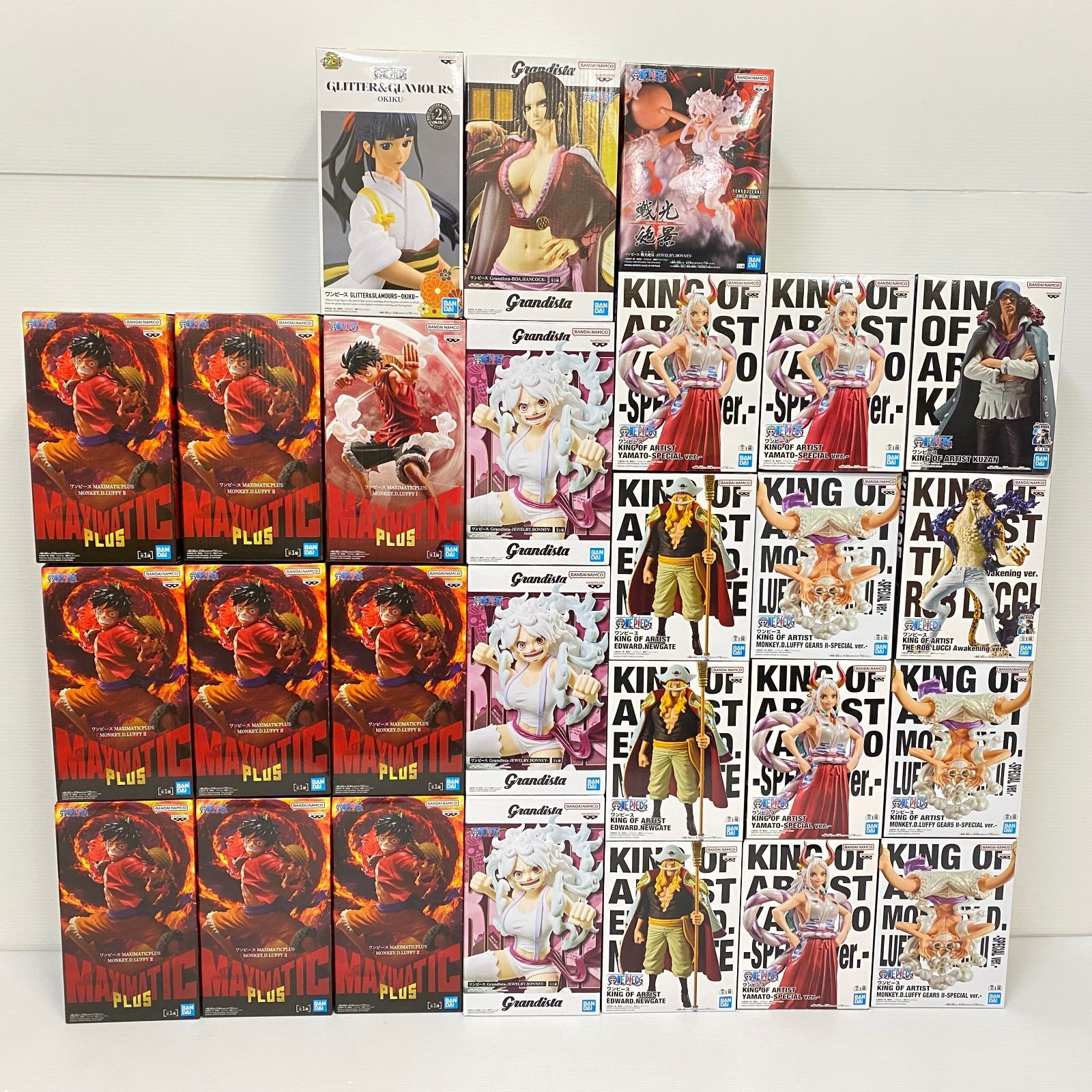 △【2個口発送】 ONE PIECE ワンピース フィギュア まとめ ※箱ダメージ