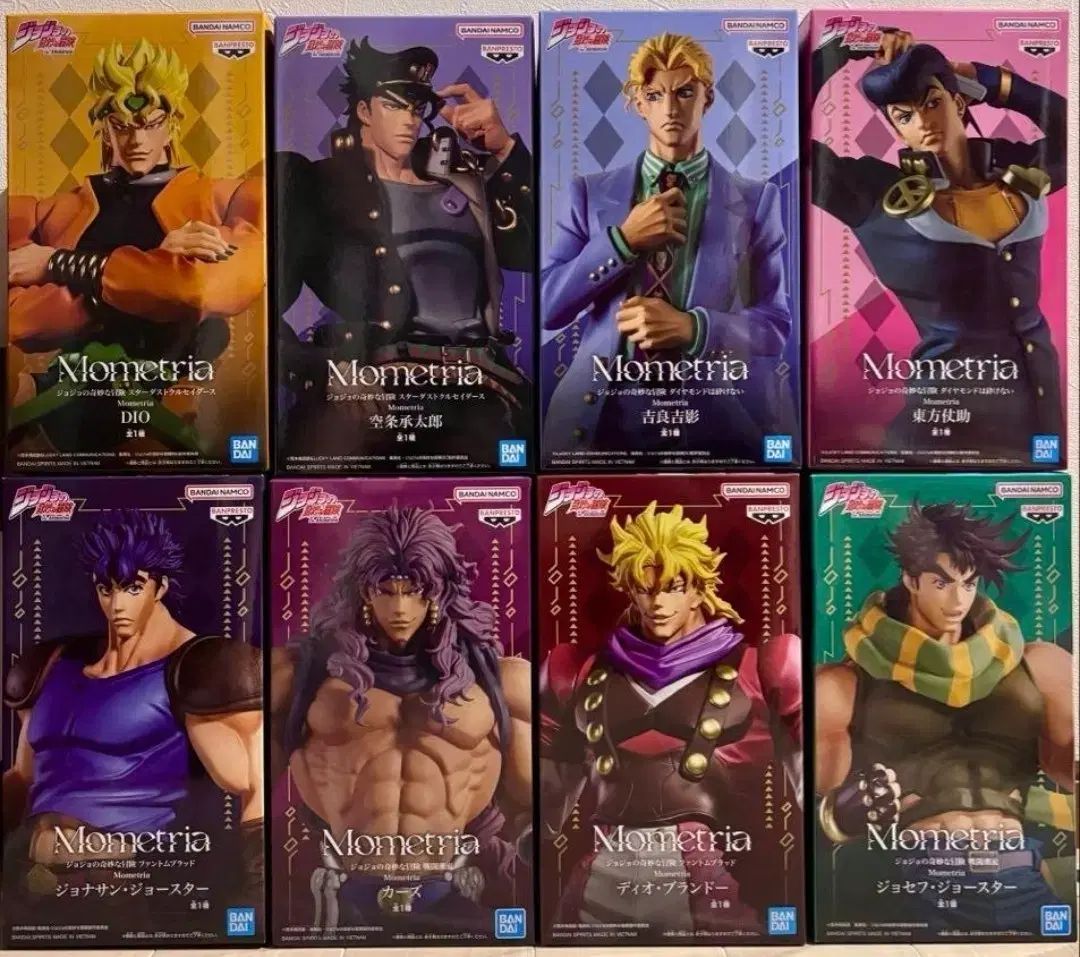 (未開封) ジョジョ ウール メントリア 1 4部 8種 まとめ