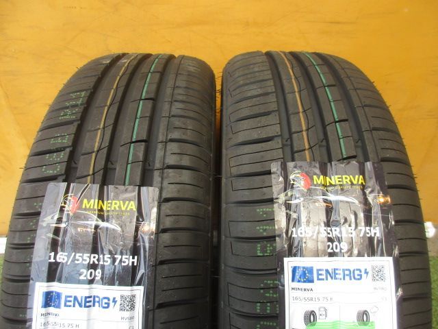 中古】 送料込み ホットスタッフ プレシャス 165/55R15 ラヂアルタイヤ