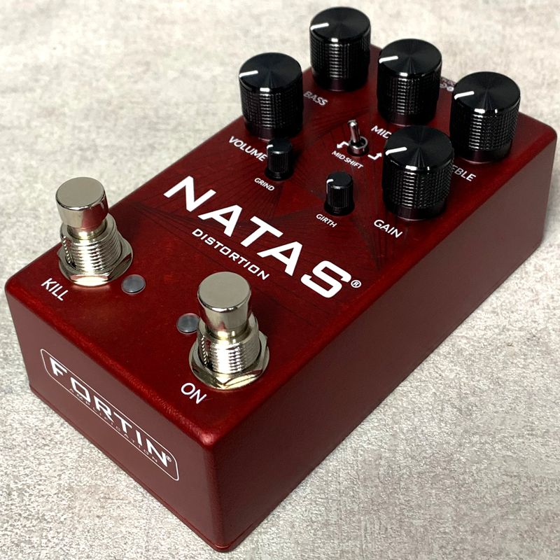【加古川店】【楽器】 新品 エフェクター Fortin Amplification NATAS Pedal ディストーション ディストーション レッド 【472】