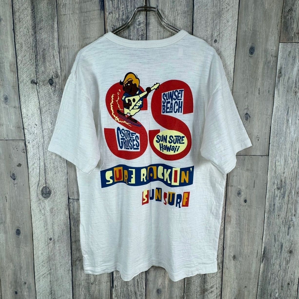SUN SURF サンサーフ 東洋エンタープライズ 日本製 ホワイト 両面