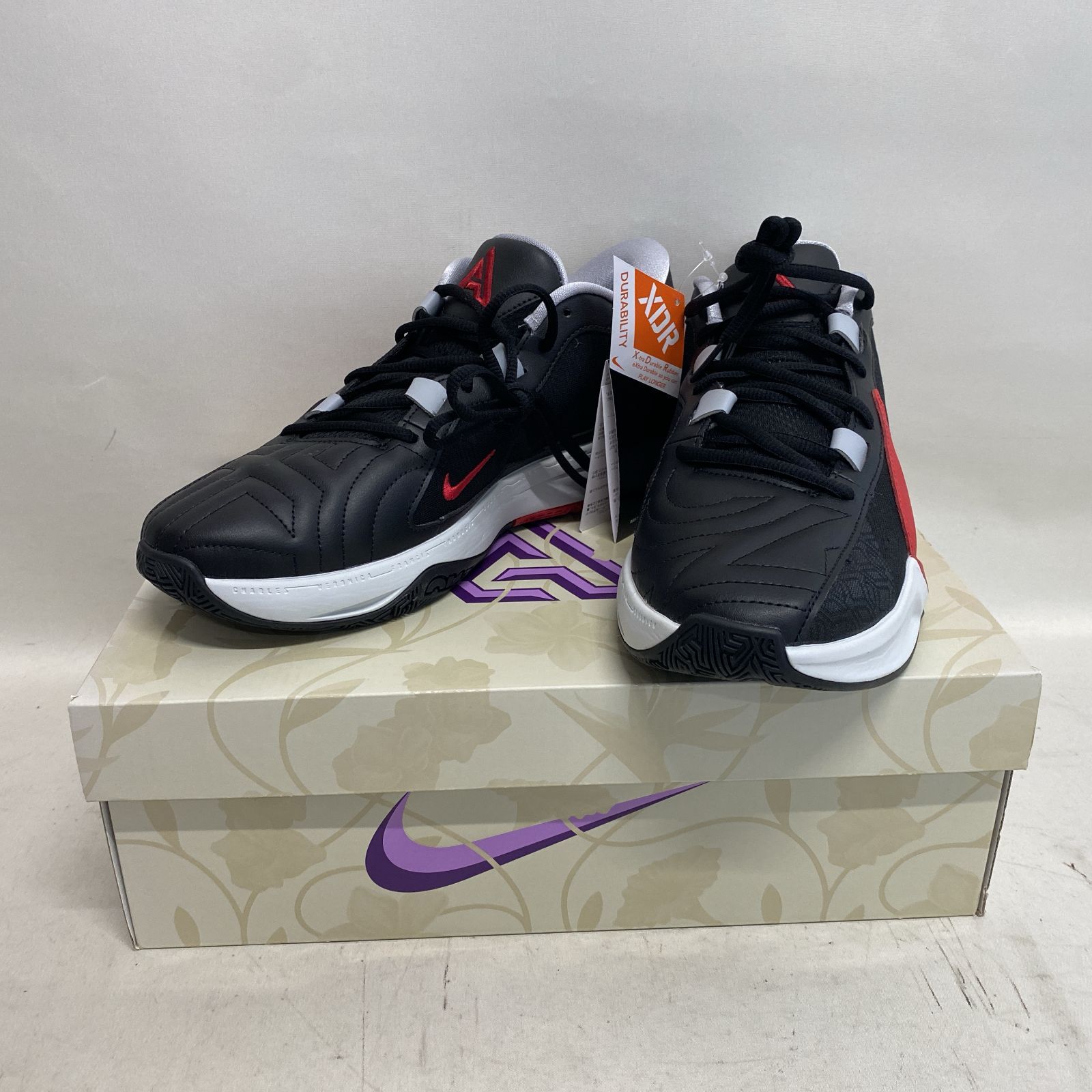 バスケットボール NIKE ZOOM FREAK 5 EP 28センチ ブラック&ホワイト