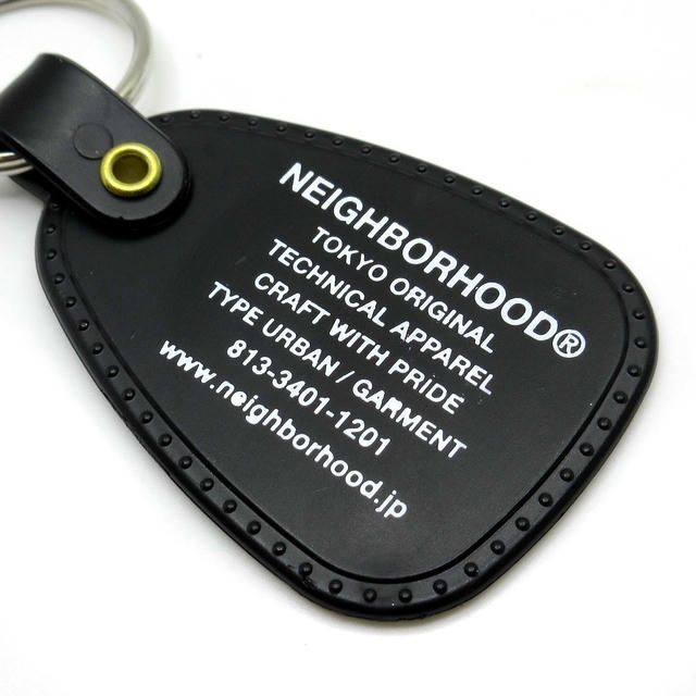 ネイバーフッド NEIGHBORHOOD ADVERTISING KEYHOLDER キーホルダー 黒