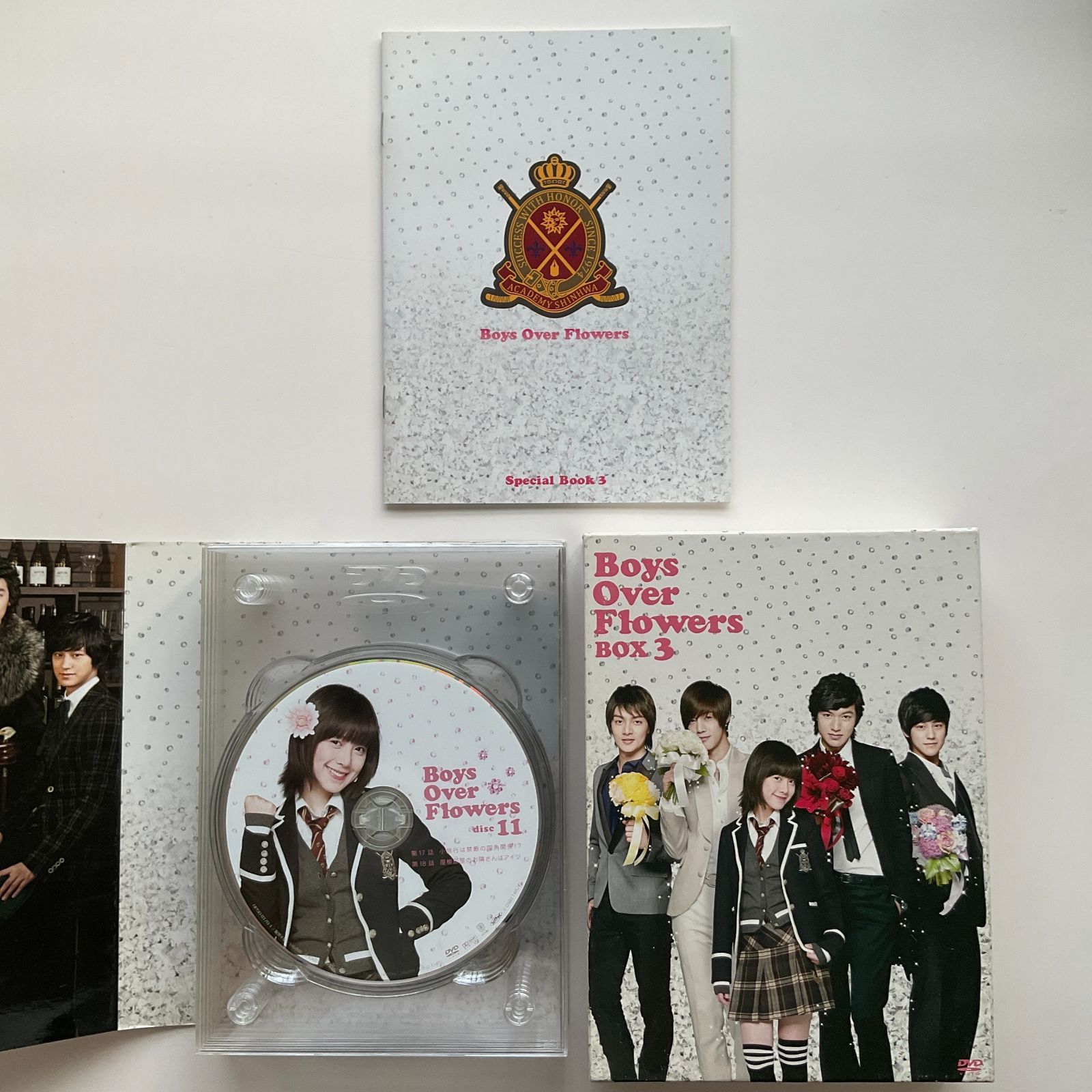 263 韓国版 ドラマ 花より男子 Boys Over Flowers DVD BOX 1 2 3