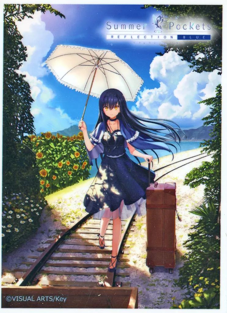 中古】サプライ Summer Pockets REFLECTION BLUE スリーブ(久島鴎