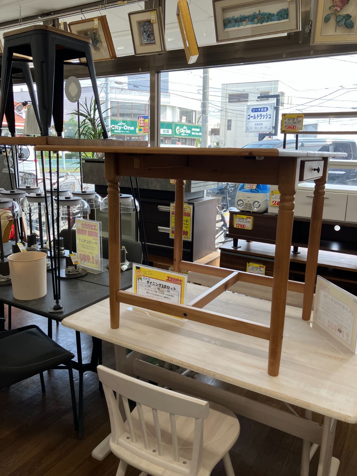 送料込み】IKEA INGATORP バタフライテーブル (A7-159) T - メルカリ