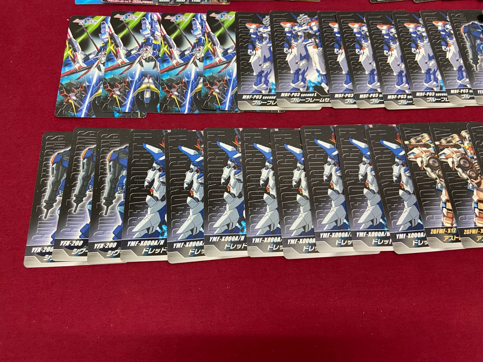 カメ】 機動戦士ガンダムSEED カードダス 大量 まとめ セット 710