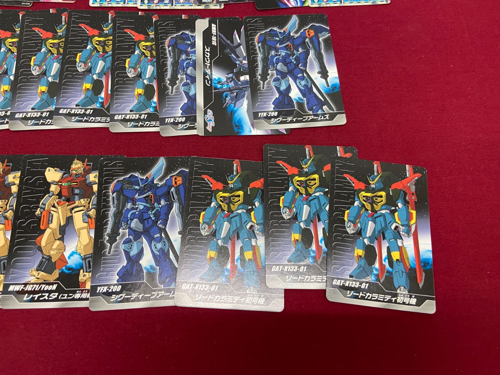 カメ】 機動戦士ガンダムSEED カードダス 大量 まとめ セット 710