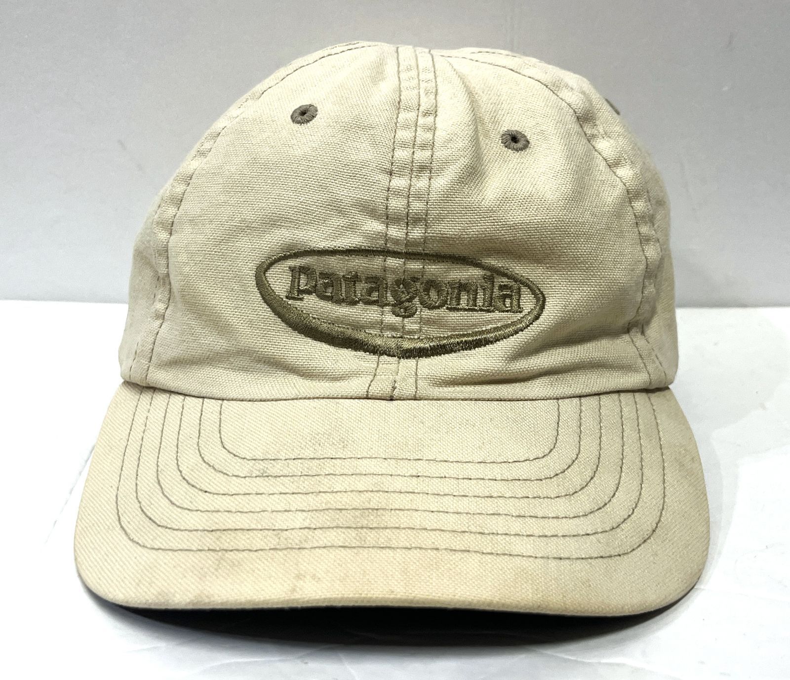 90s ヴィンテージ patagonia｜パタゴニア オーバルロゴ サマーシェイド