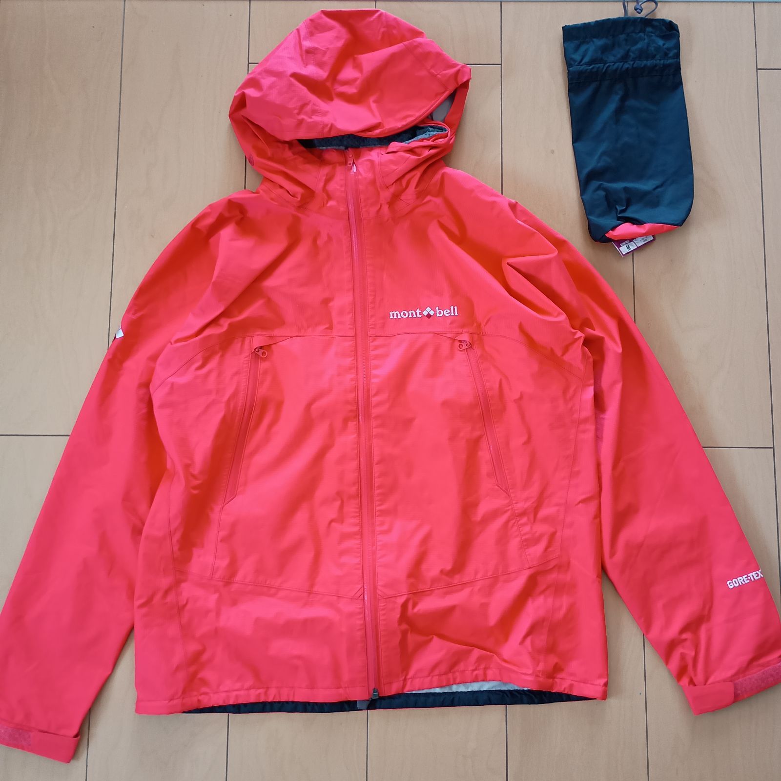 モンベル　レインダンサージャケット　レディース　M　2383　ゴアテックス　GORE-TEX　montbell mont-bell　レインウェア　レインジャケット　パーカー　PARKER