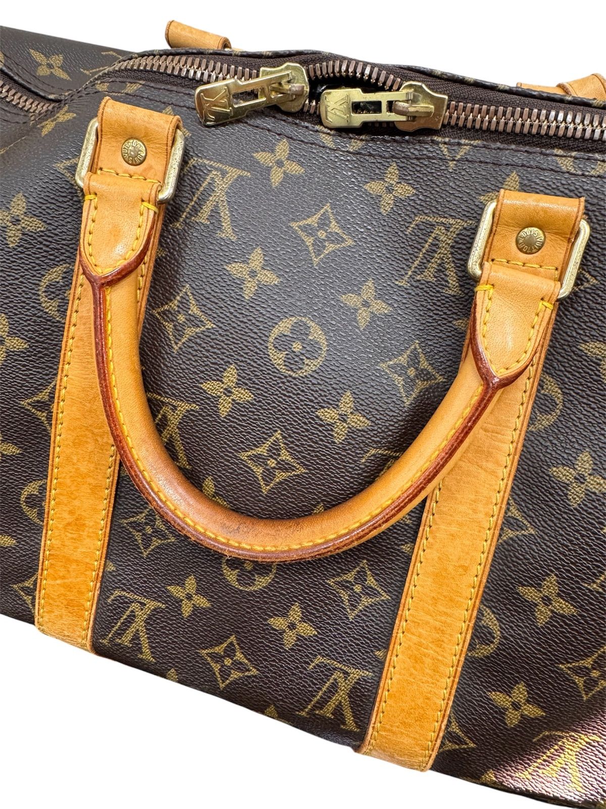 LOUIS VUITTON ヴィトン キーポル50 モノグラム ヴィンテージ - メルカリ