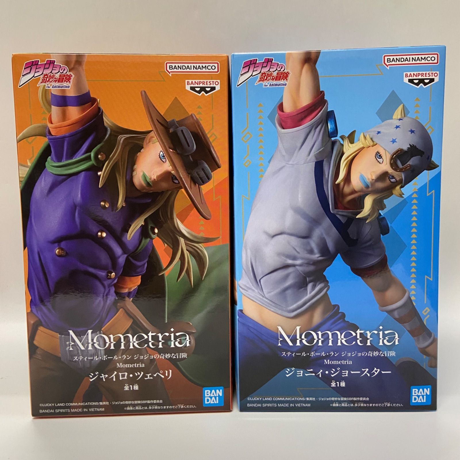 ジョジョの奇妙な冒険 2点セット スティール・ボール・ラン Mometria