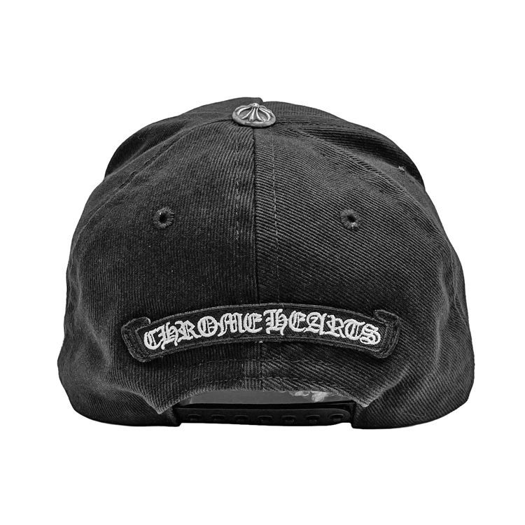 Chrome Hearts クロムハーツ スクロールラベル 刺繍 トラッカー