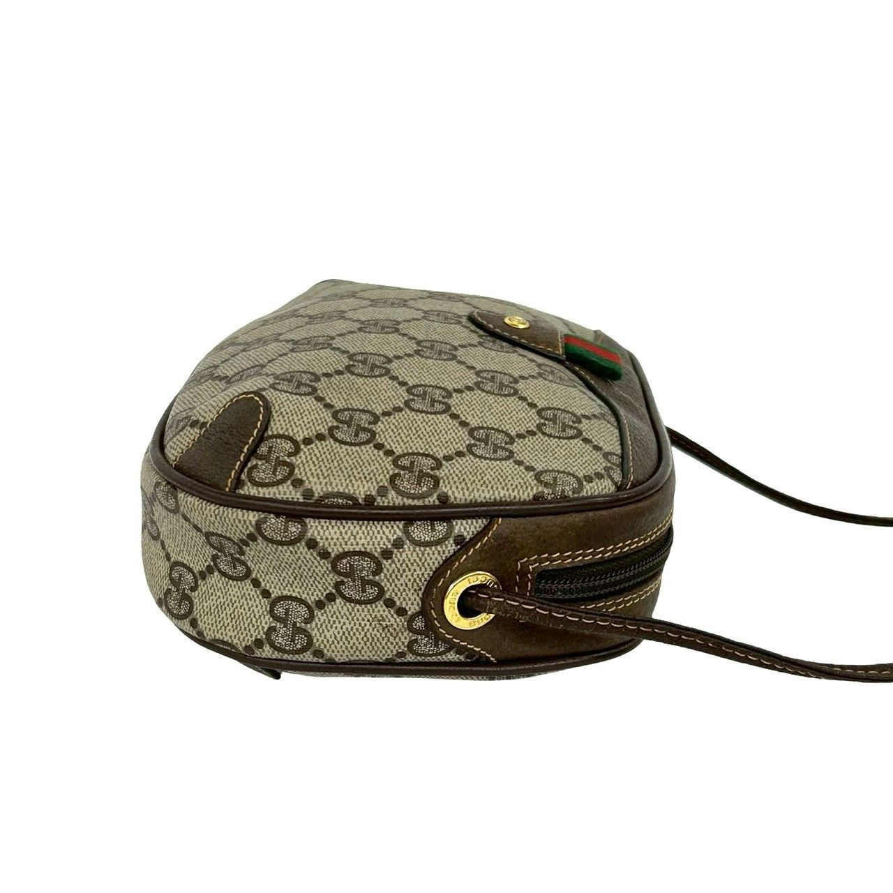 極 美品 GUCCI グッチ オールドグッチ ヴィンテージ シェリーライン GG 