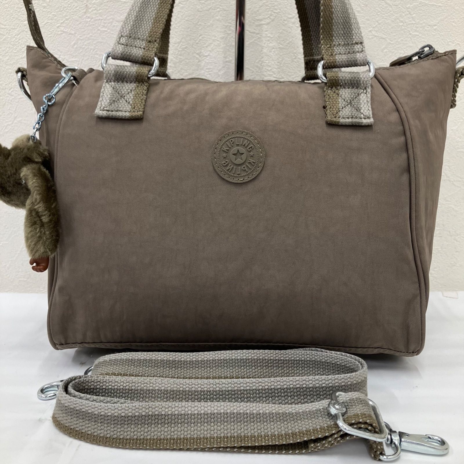 6461 【美品】 Kipling キプリング 2way ショルダーバッグ 