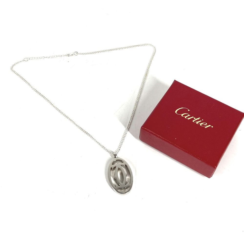 CARTIER カルティエ ペンダントトップ 2Cデコール チャーム ロゴ