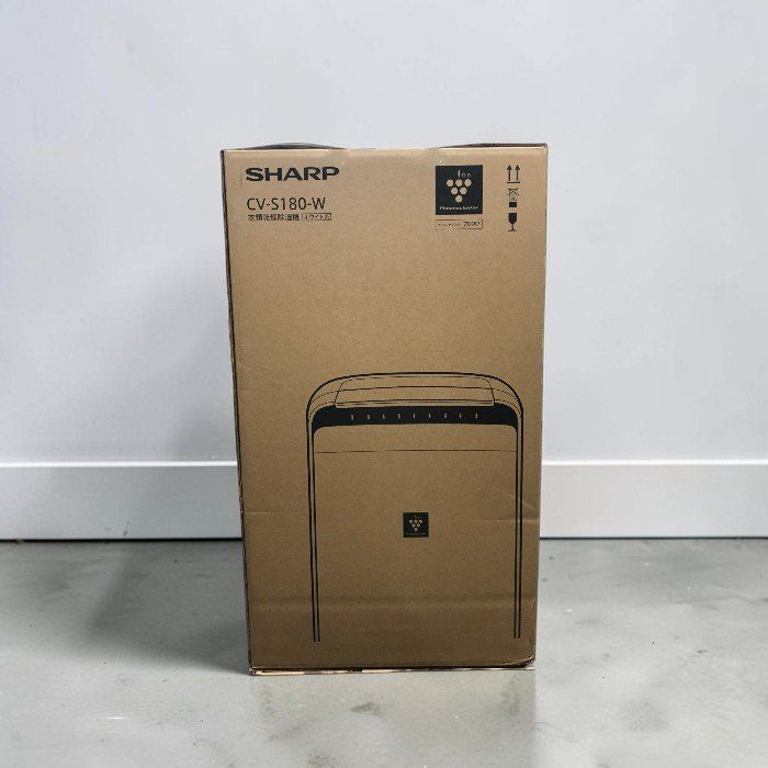 シャープ 衣類乾燥除湿機 CVS180W 18L/日 プラズマクラスター7000