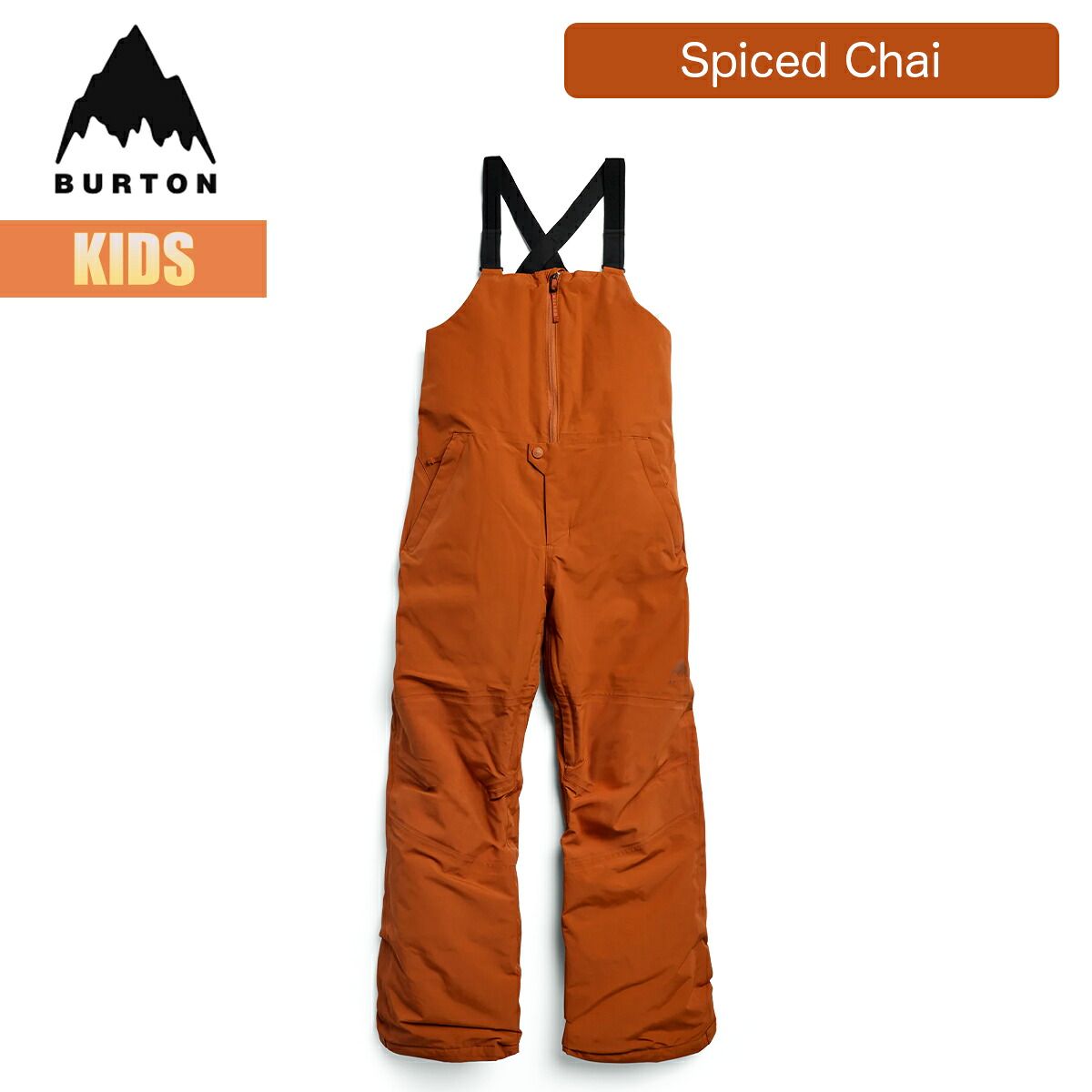 バートン スノーボードウェア キッズ ビブパンツ 26-27 Burton スカイラー 27WIN-171501 Kids Skylar Bib Pant 2L 2レイヤー スノーボードパンツ 120 130 140 150 160 2026-2027 正規品