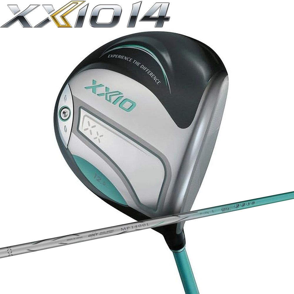 【数量限定カラー】XXIO ゼクシオ 14 レディス ティールミント ドライバー MP1400L DUNLOP ダンロップ カーボンシャフト 女性用