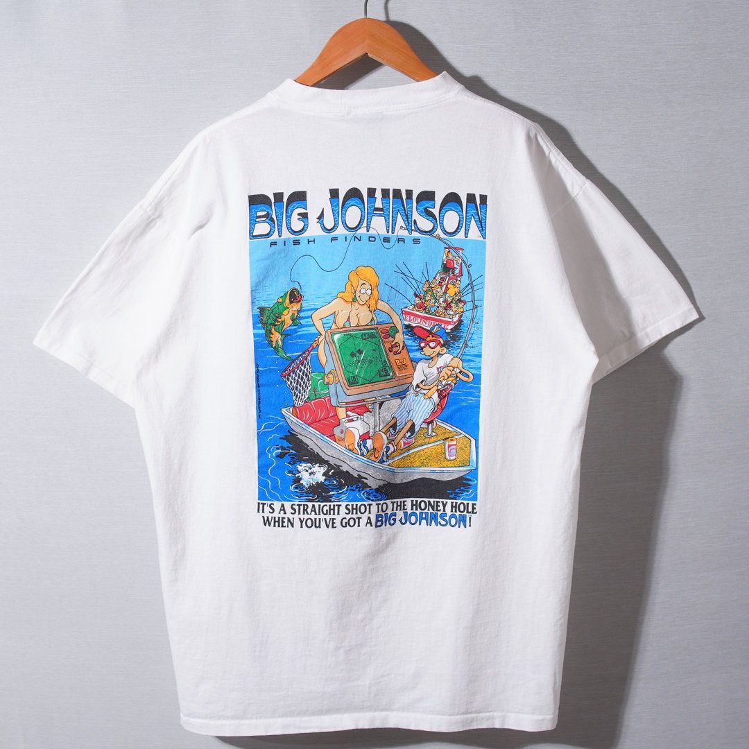 美品 90s USA製 1994年製 ビッグジョンソン BIG Johnson Tシャツ XL