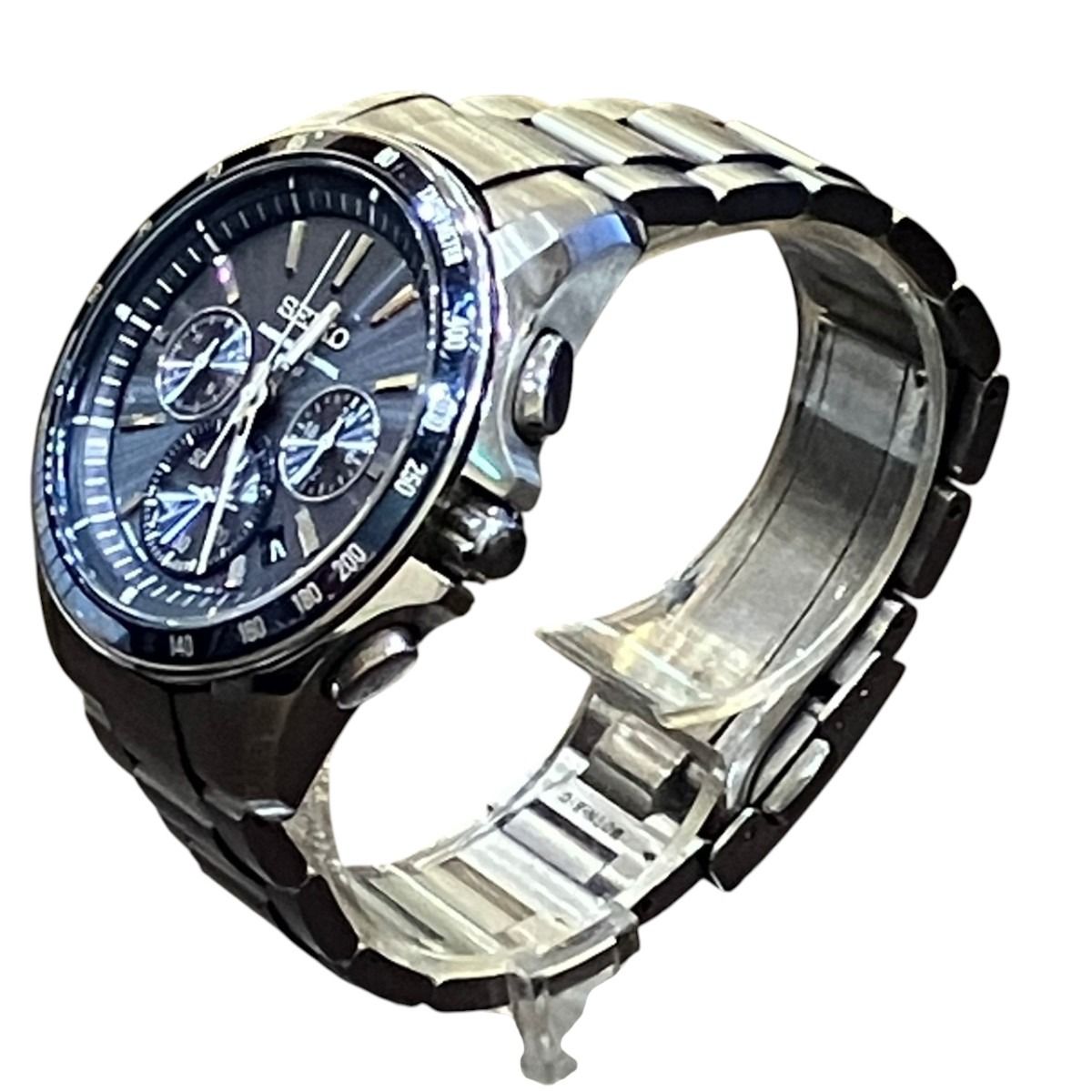 ブライトチタン　セイコー　ブライツ　電波ソーラー　クロノグラフ　8B82 セイコー SEIKO ブライツ 腕時計 総重量約83.9g チタン チタン