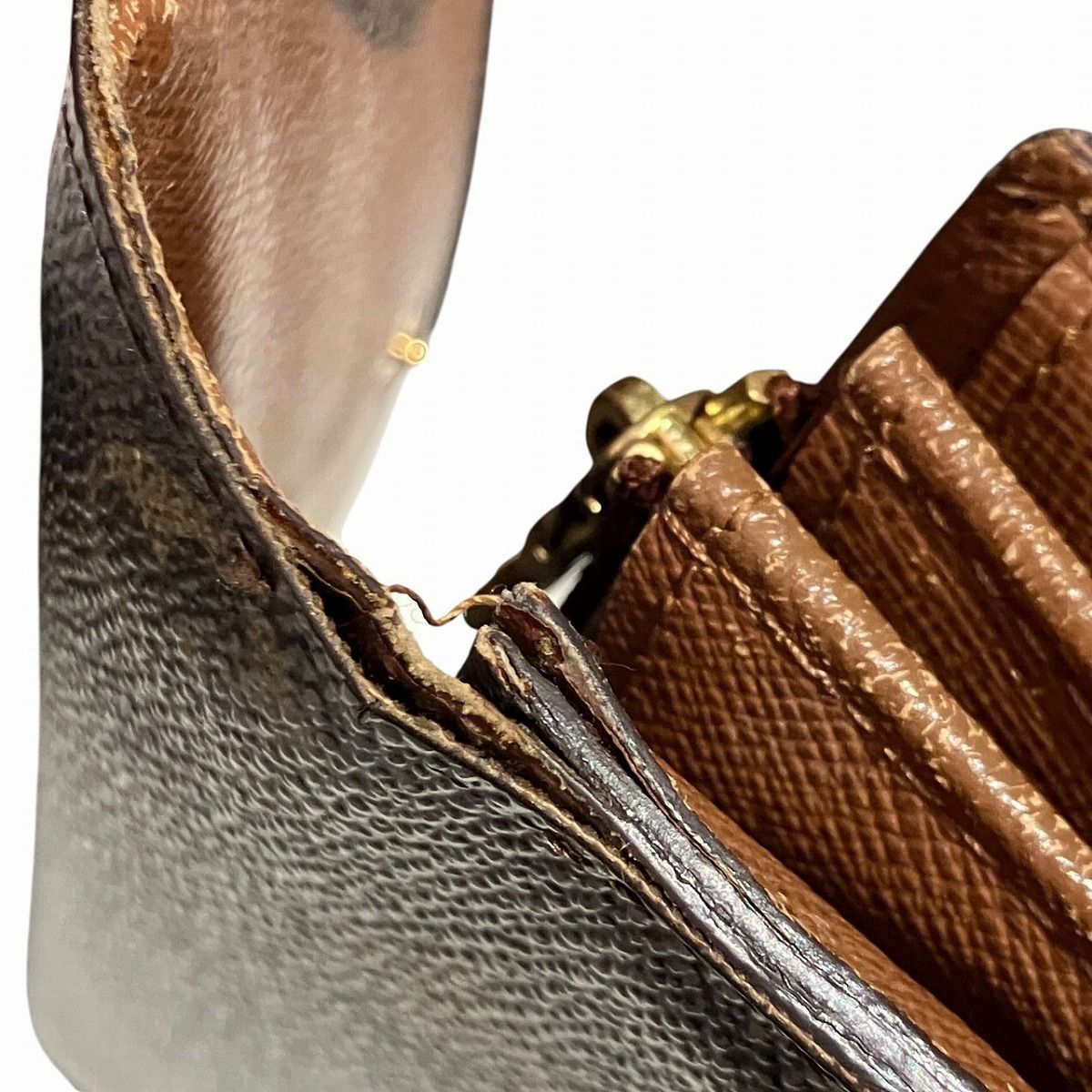 ルイ・ヴィトン LOUIS VUITTON ポルトフォイユ サラ モノグラム 二