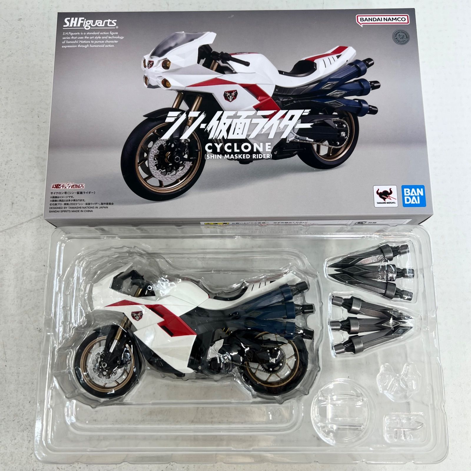 訳アリ】シン・仮面ライダー サイクロン号 S.H.Figuarts フィギュア