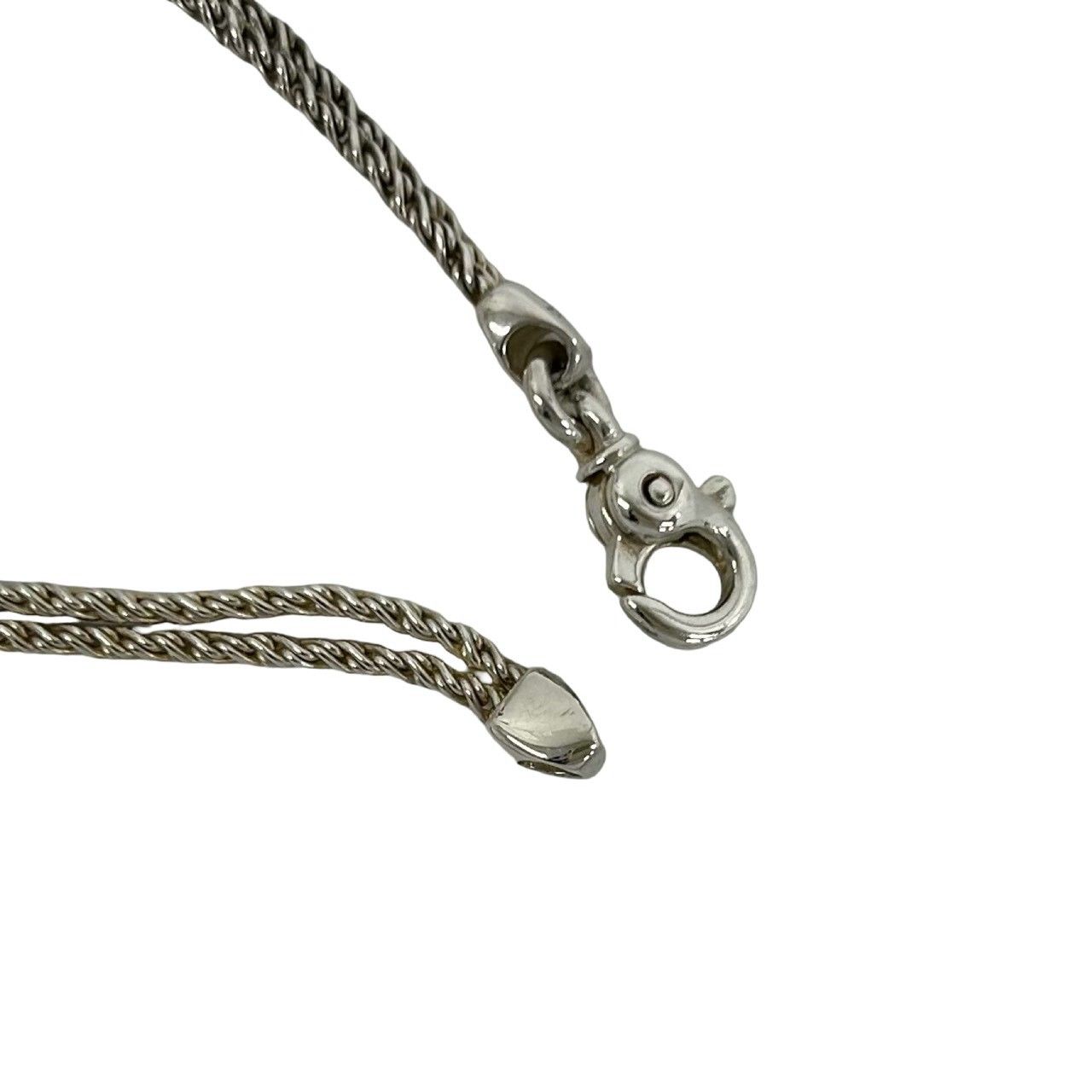 極 美品 TIFFANY&Co. ティファニー ヴィンテージ ダブルロープ