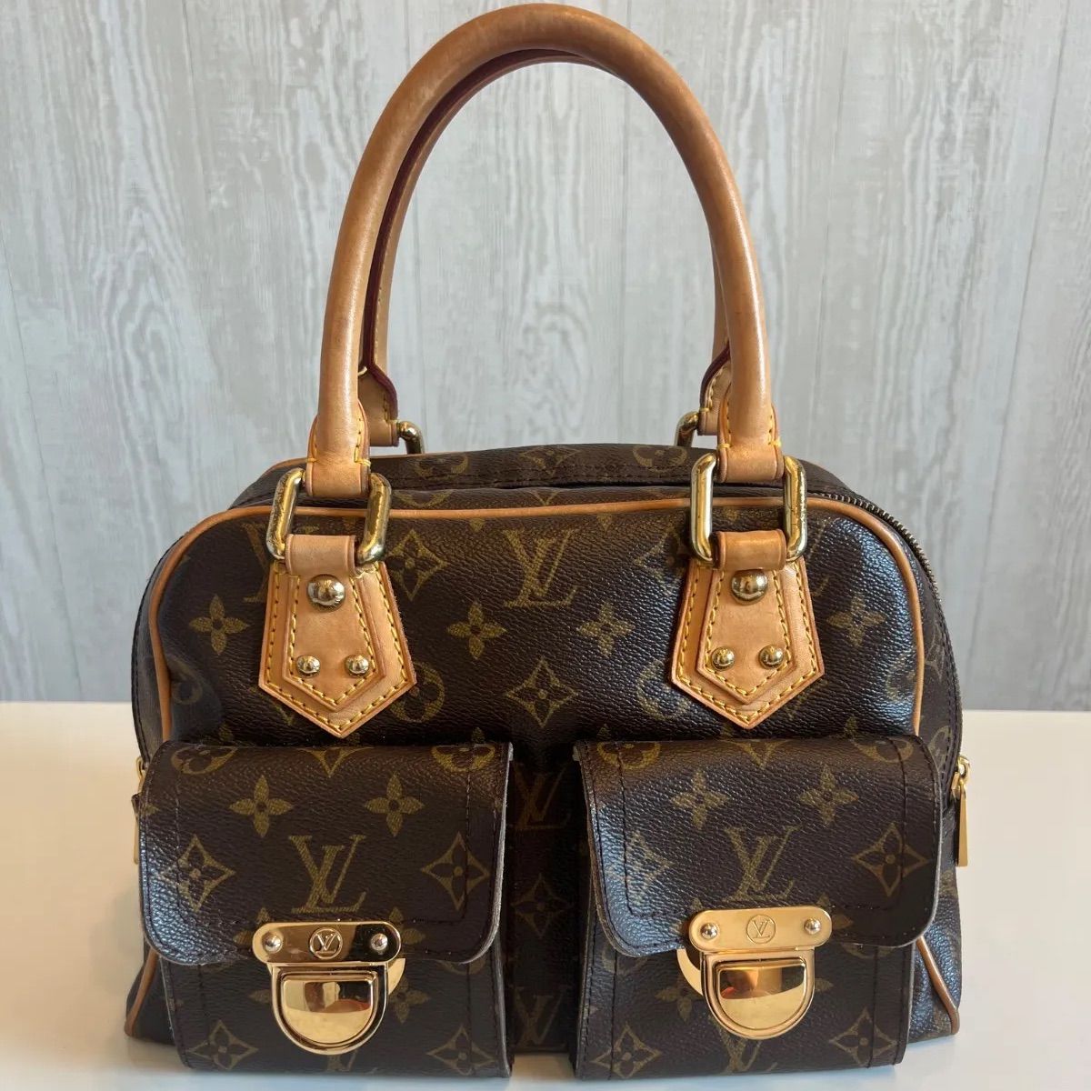 ルイ・ヴィトン（Louis Vuitton）モノグラム マンハッタンPM - メルカリ