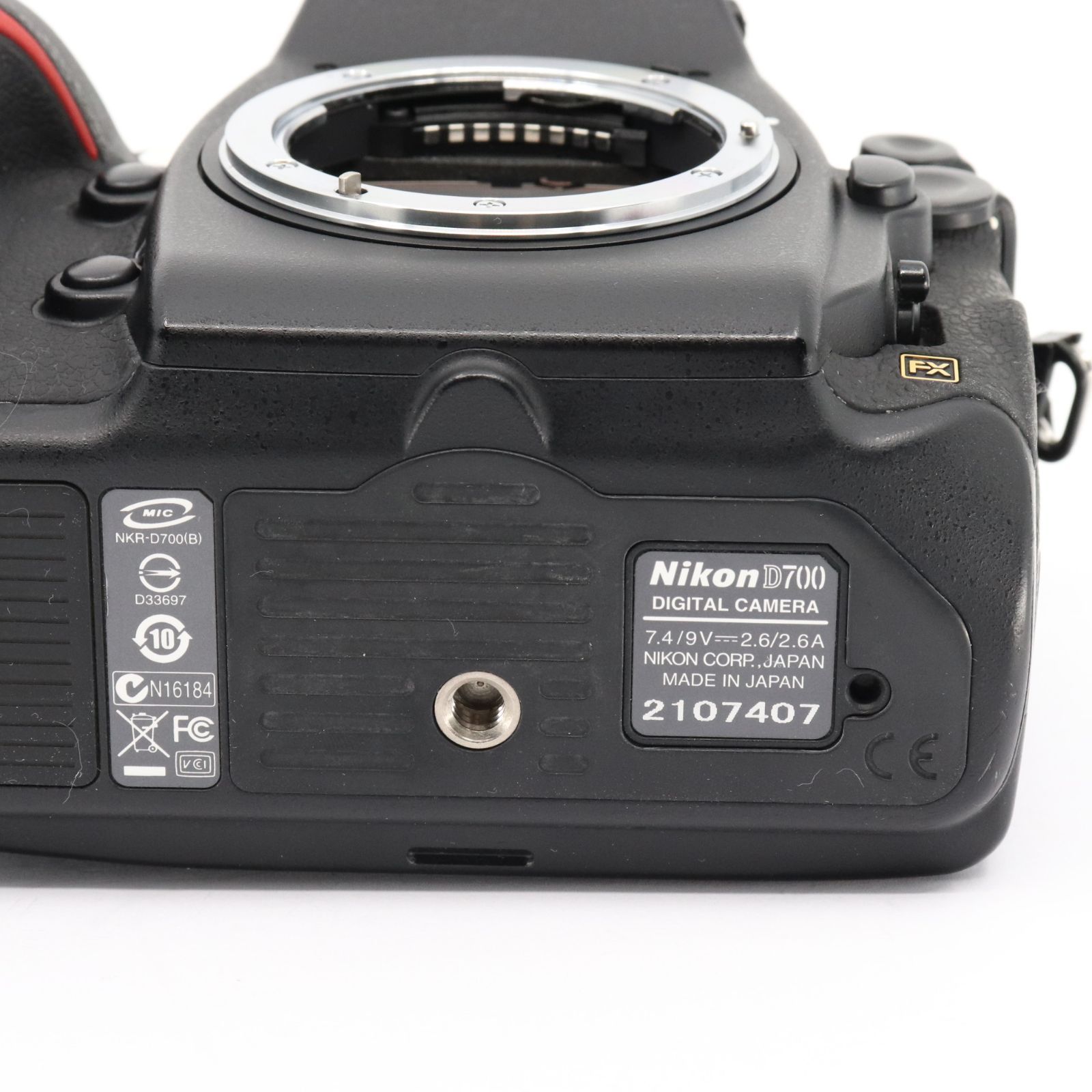 Nikon D700 シャッター約2,500回 美品 Nikon D700 ボディ ニコン フルサイズ 一眼レフカメラ シャッター回数