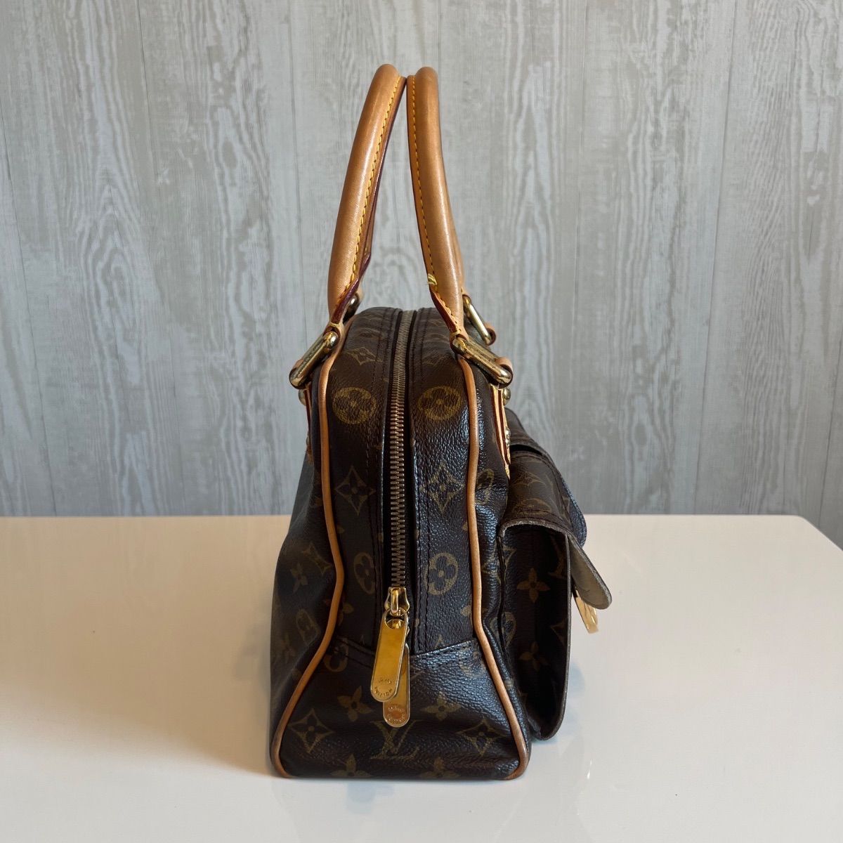 ルイ・ヴィトン（Louis Vuitton）モノグラム マンハッタンPM - メルカリ