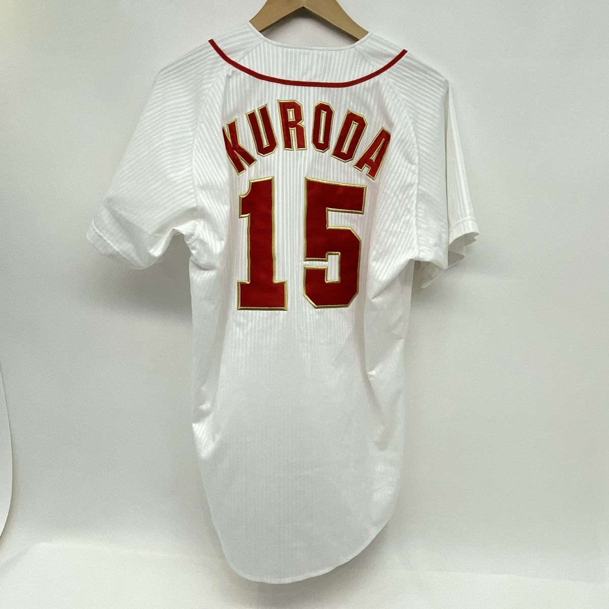 CARP 広島カープ 引退記念イベント ユニフォーム #15 黒田博樹 Oサイズ