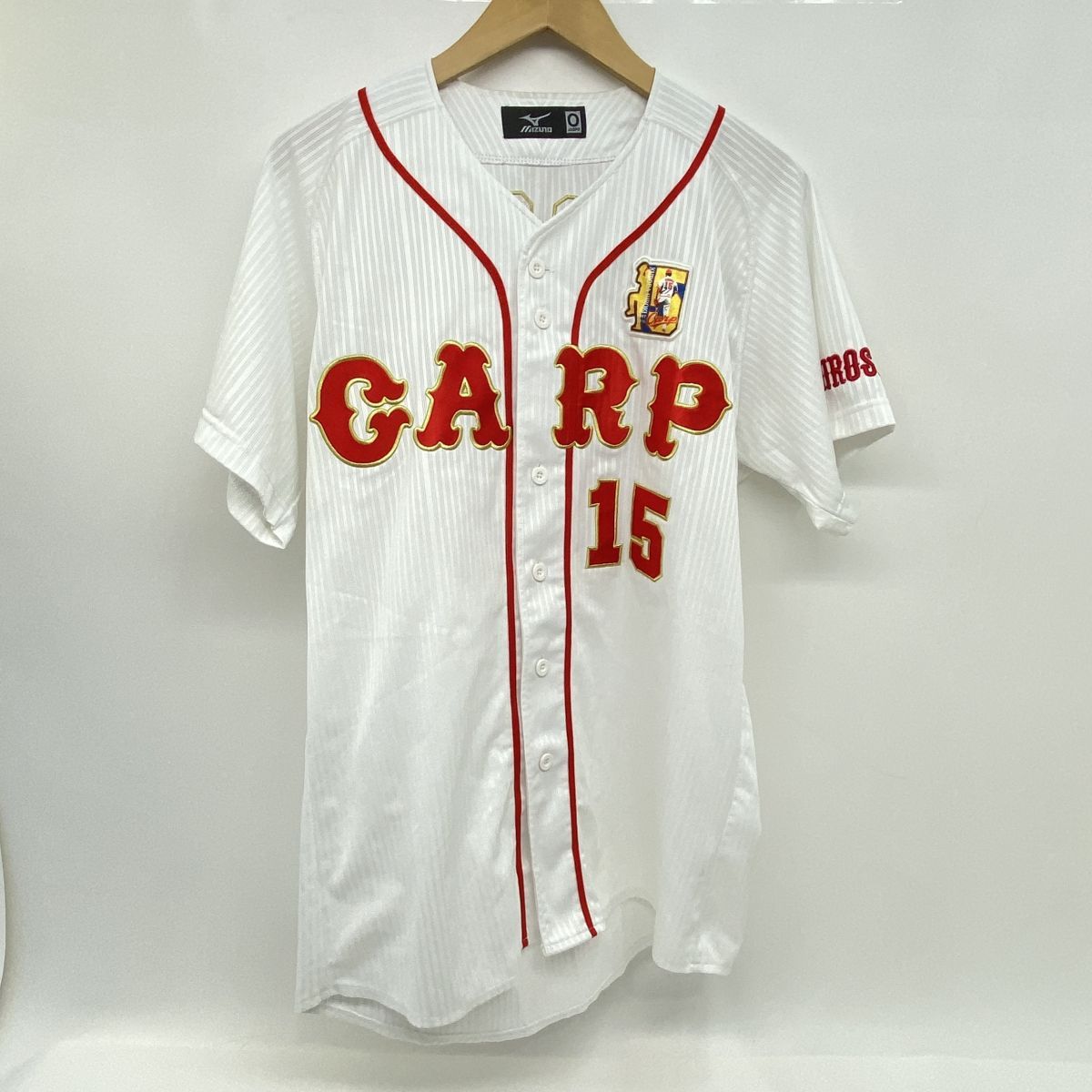 CARP 広島カープ 引退記念イベント ユニフォーム #15 黒田博樹 Oサイズ