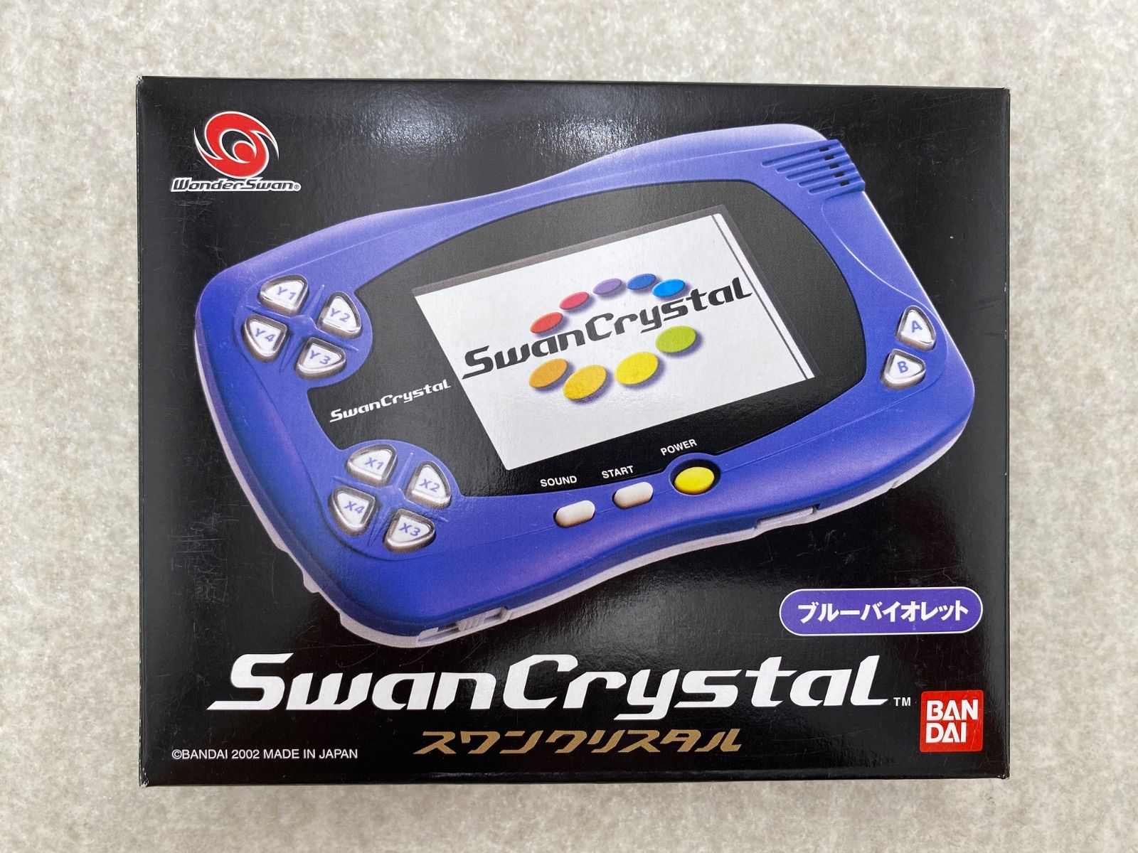 ワンダースワンカラー　スワンクリスタル本体　ブルーバイオレット