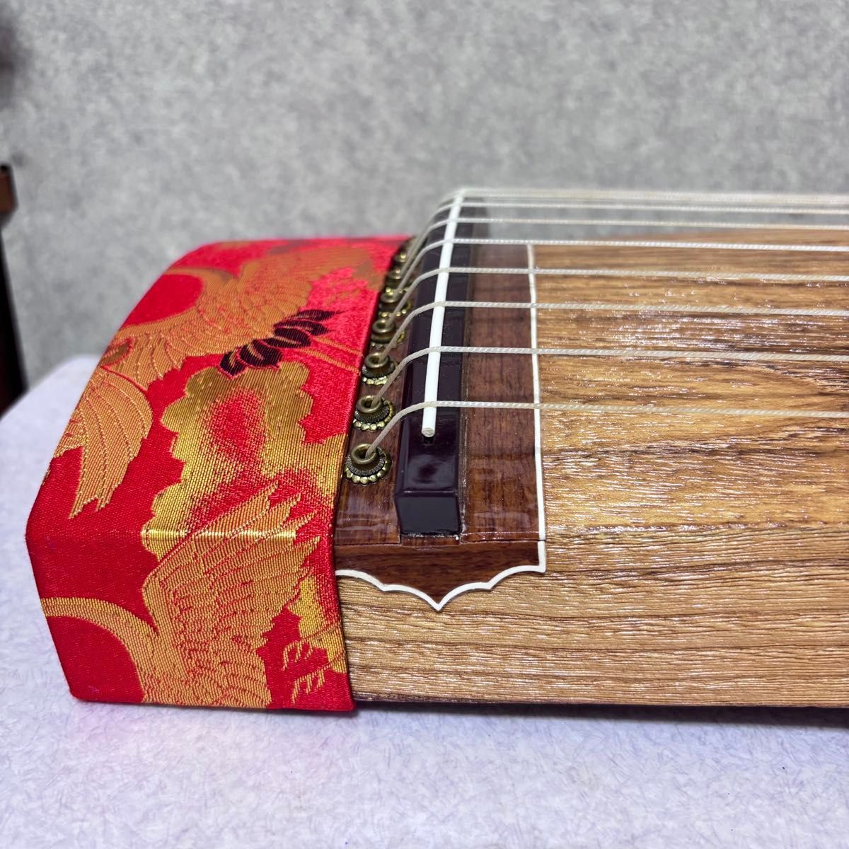 □【美品】三尺琴 13弦 弾龍 和楽器 ミニ琴 - メルカリ