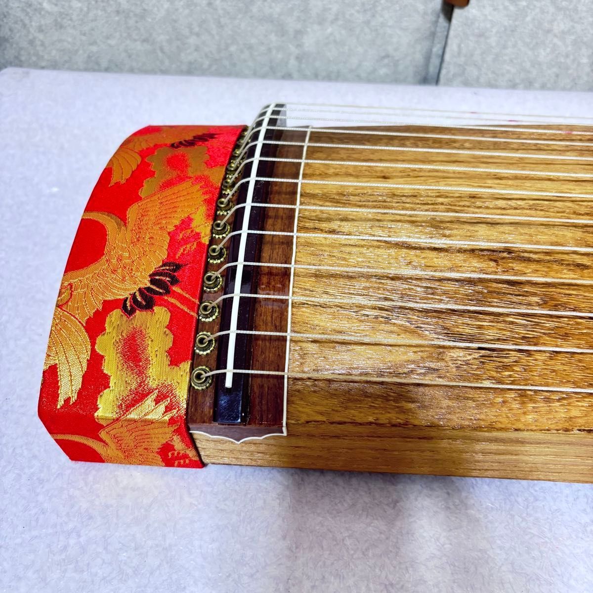 □【美品】三尺琴 13弦 弾龍 和楽器 ミニ琴 - メルカリ