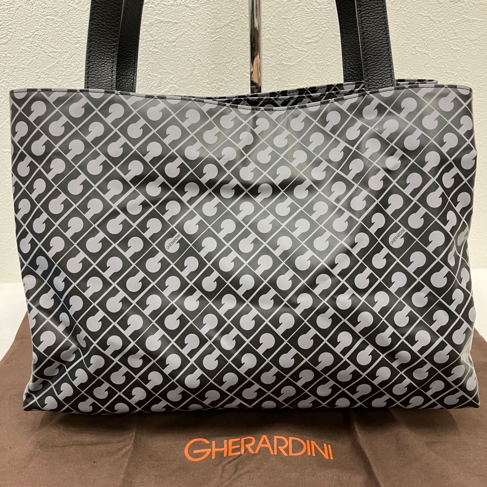 6514 美品 GHERARDINI ゲラルディーニ ソフティ 肩がけ トートバッグ 