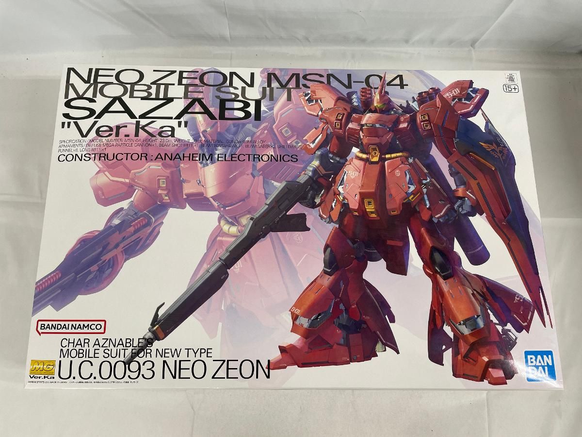 ♪【未開封】MG 1/100 MSN-04 サザビー Ver.Ka 機動戦士ガンダム 逆襲
