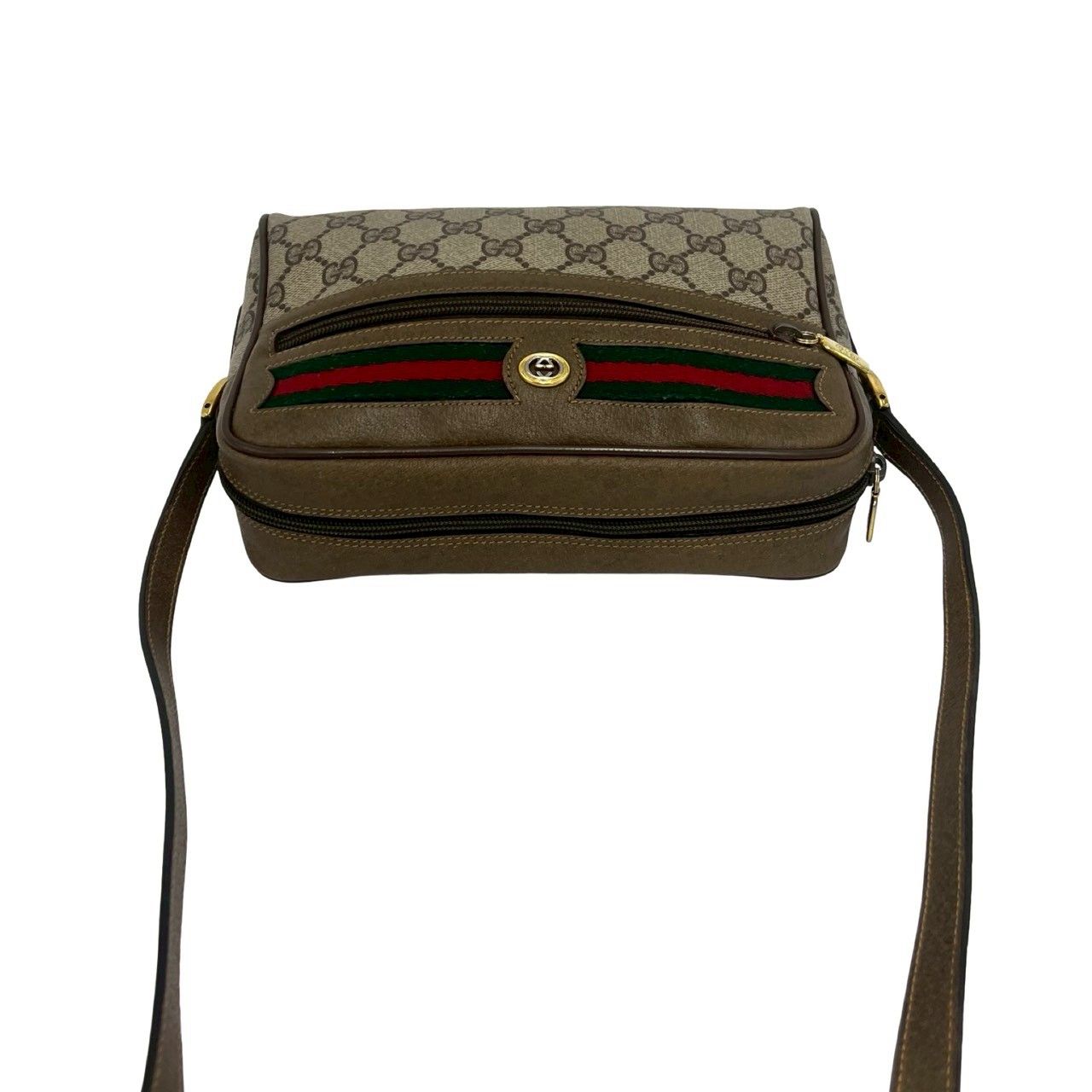 極 美品 GUCCI グッチ オールドグッチ ヴィンテージ シェリーライン GG