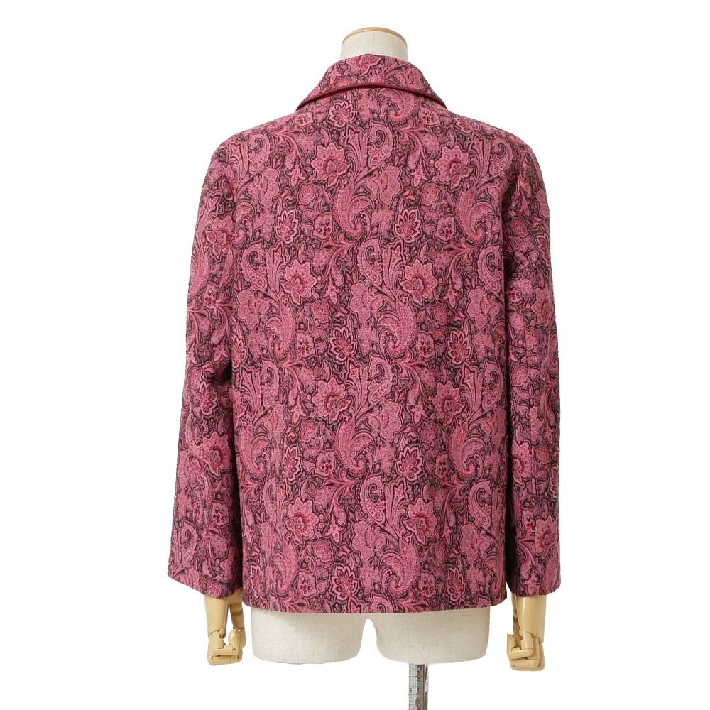 □美品□ETRO エトロ ジャケット サイズ42 ペイズリー ジャガード