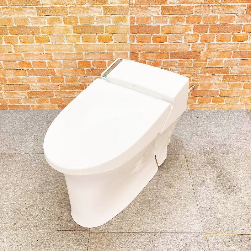 【中古品】【良品】 リモコン無 INAX サティスSタイプ リトイレ洋式便器(床下排水)「GBC-S11H」タンクレス一体型「DV-S414AH」#BW1(ピュアホワイト) 4G