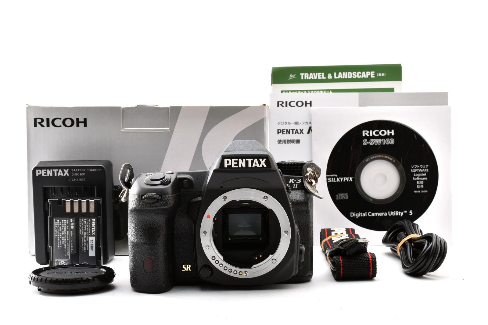 美品 ペンタックス PENTAX K-3 II ボディ ブラック 11833ショット!! #457