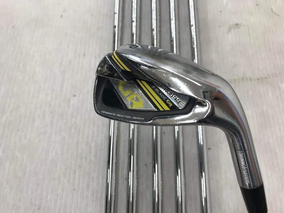 ブリヂストン ツアーステージ X-BLADE GR (2014) NSプロ950GHウエイトフロー Sフレックス アイアンセット 中古【最短即日発送】