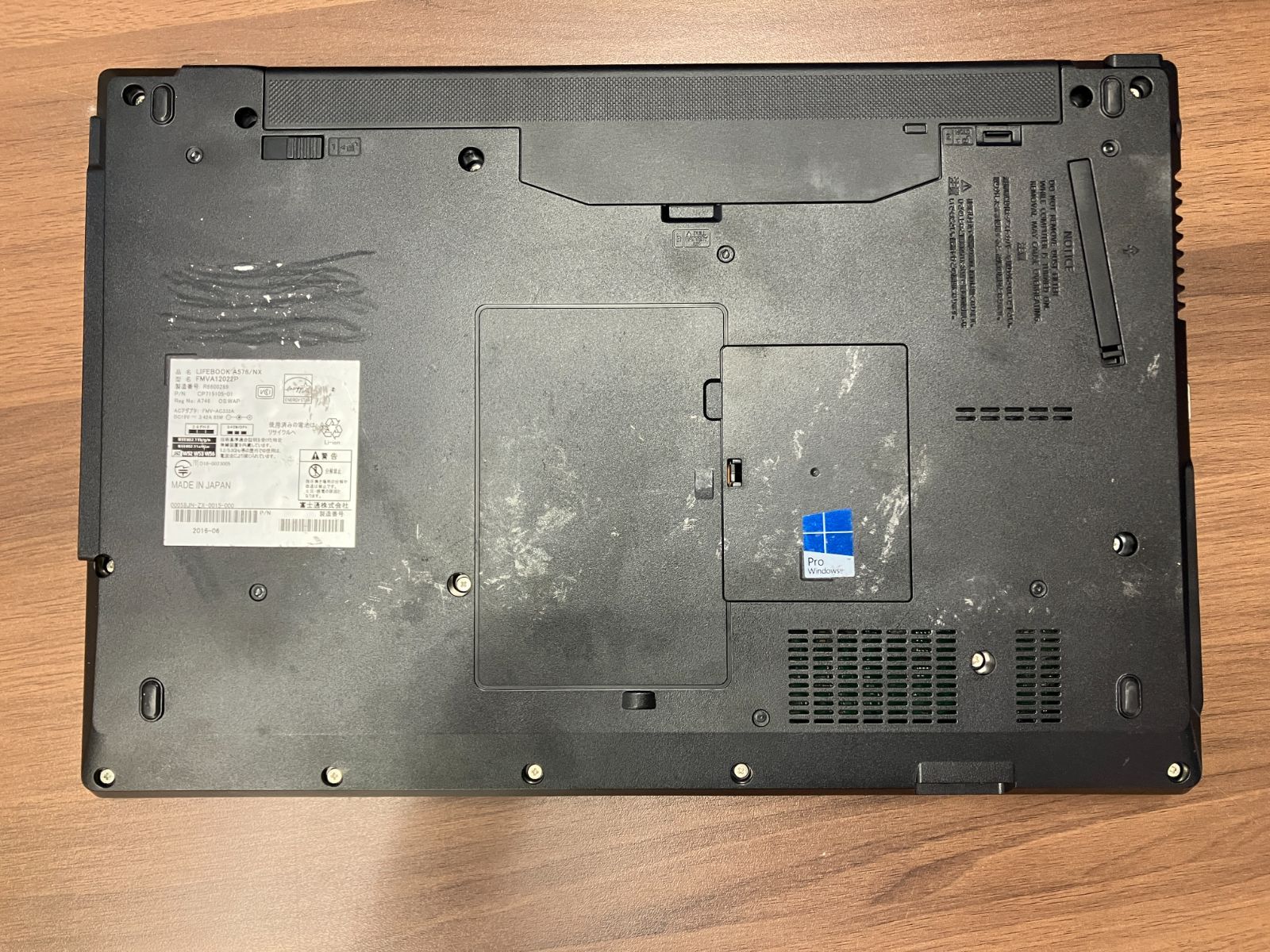 富士通 LIFEBOOK A576/NX ジャンク部品取り- メルカリ