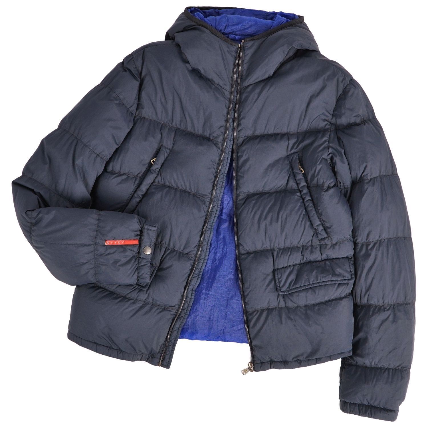 美品 プラダ スポーツ PRADA SPORT ジャケット ダウンジャケット ナ