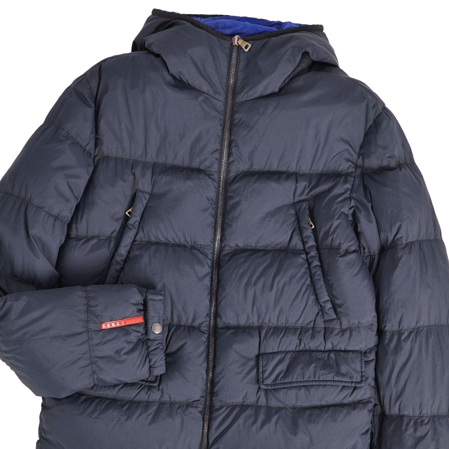 美品 プラダ スポーツ PRADA SPORT ジャケット ダウンジャケット ナ