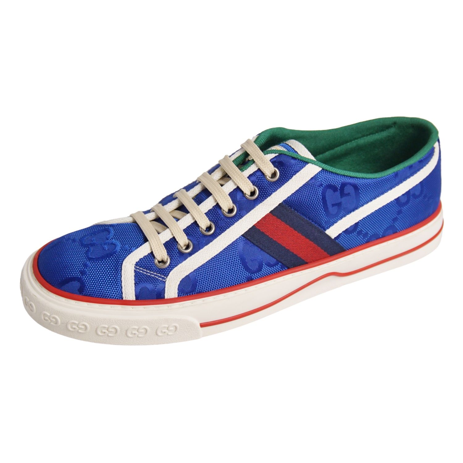極美品 グッチ GUCCI TENNIS 1977 スニーカー ローカット GG - メルカリ