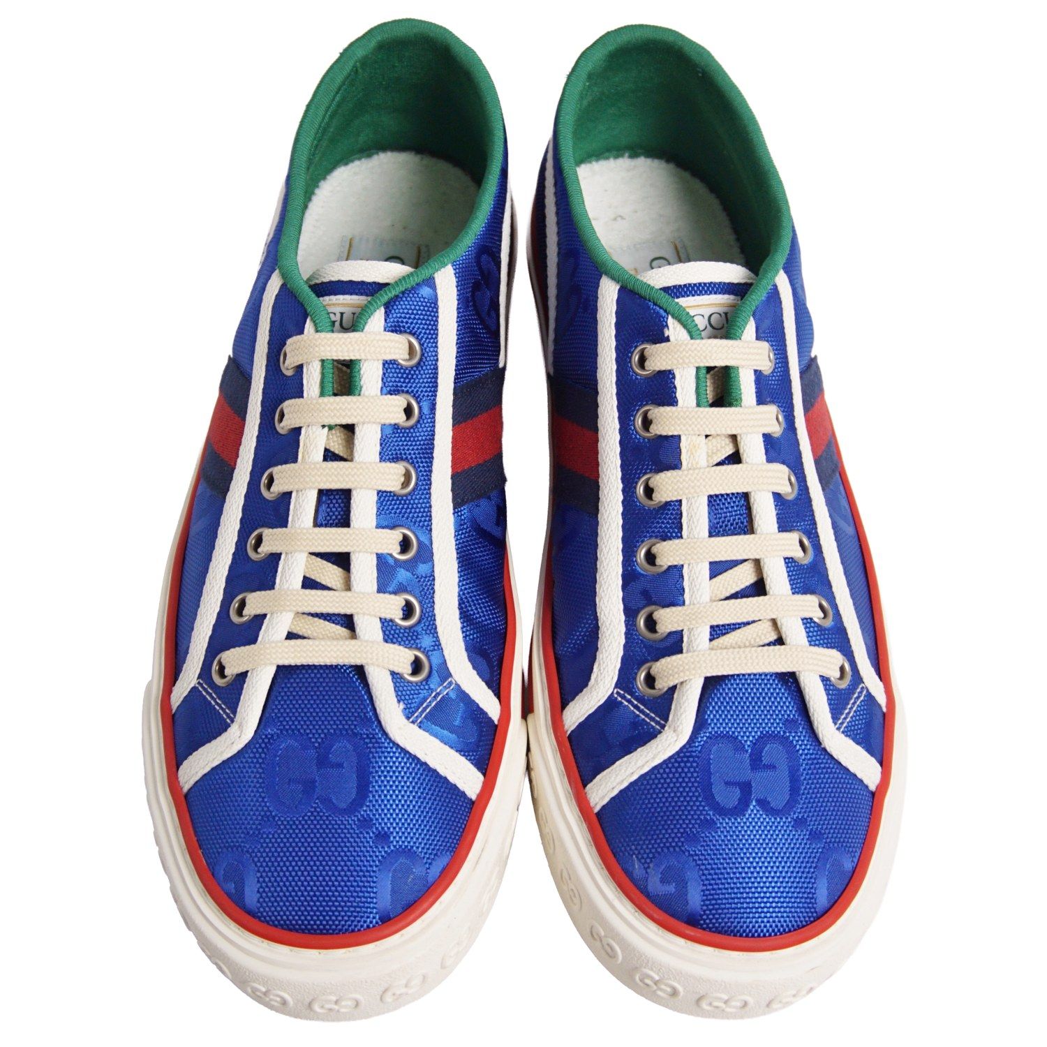 極美品 グッチ GUCCI TENNIS 1977 スニーカー ローカット GG - メルカリ